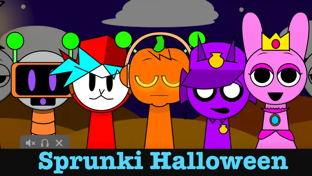Cover art for Sprunki Halloween